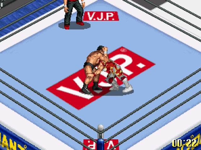 Fire Pro Wrestling 6 Men Scramble screenshot 4 for Sega Saturn